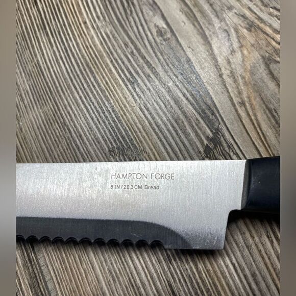 Hampton Forge 8 Inch Blade Kitchen Bread Knife Mirage Superior Steel No Stain - Picture 5 of 8